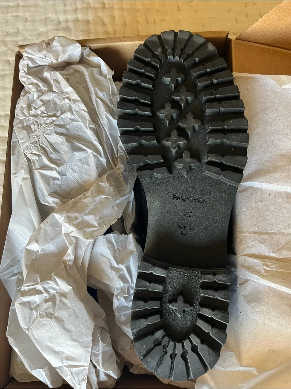 Reformation Black T-Strap Patent-Look Kids Dress Shoes